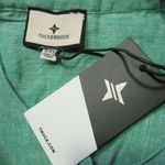 Tuckernuck NWT Lydell in Sea Green Linen Cotton Maxi Shirt Dress XXL 2XL Photo 1