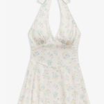frankie's bikinis Frankie’s Bikinis Audrey Floral Satin Mini Dress - Large Photo 4
