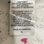 Munki Munki Womens Pajama Top XL Teal Snowman Print Cozy Holiday Whimsy Lounge Photo 4