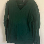Lands' End FINAL MARKDOWN  v neck sweater large Photo 0