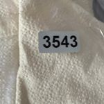 Everlane  Camp Shirt Textured Button Up Short‎ Sleeve Casual Beige Size M Photo 6