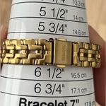 Seiko  Diamond Ladies Watch Vintage Gold-Tone Bracelet White Dial Date Window Photo 10