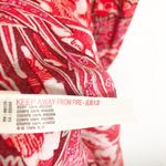 Free People  Forever Yours Smocked Slip Maxi Dress Size XS Red Floral Sleeveless Photo 5