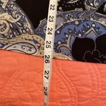 Dress Barn Womens Tops Summer Short Sleeve Casual Loose Blouse Fashion Round Neck Size L Photo 10