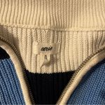 Aerie  knit quarter half zip sweater size xl Photo 4