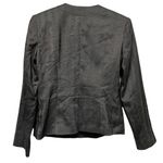 Chadwick's DIR) ‎ Women Size 2P 2 Blazer Petite Black Grey Jacket office Photo 4