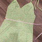 Cider ditsy floral lime green cami dress Small NWT NEW Photo 7