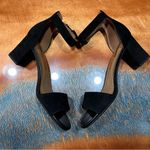 Clarks Deva Mae Black Suede Dress Sandal size 8 Photo 2