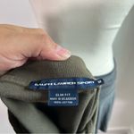 Polo Ralph Lauren Sport Olive Green Short Sleeve Polo Shirt Womens Medium Photo 4