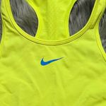 Nike Pro Dri-Fit Training Tank Top Neon Yellow Volt Size Small Photo 3
