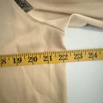 Vintage Blouse Satin Buttoned Gold Black Butterfly Print Sleep Top Chic Stylish Size undefined Photo 4