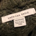 American Eagle green knit wool sweater Photo 3