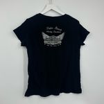 Harley Davidson Vintage Y2K Style Short Sleeve Shirt Size XL Black Photo 2