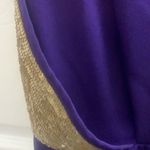 Sachin + Babi Purple and Gold Cocktail Dress Photo 4