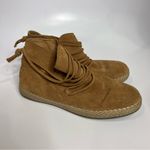 UGG  Rianne‎ ankle boots cognac suede leather casual women’s size 6 Photo 1
