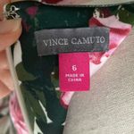 Vince Camuto Luxurious Gorgeous soft structured fit and flare roses dress size 6 Photo 7