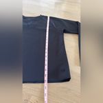 ALBION FIT black neo scuba sweatshirt black size small Photo 10