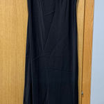 Halogen  Black Maxi Slip Dress - Size Medium Photo 0