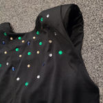 ZARA  BODYSUIT WITH SHOULDER PADS AND RHINESTONES Photo 5