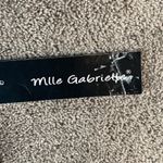 Mlle Gabrielle  Silver/Black Sequin Party Dress SIZE M Photo 4