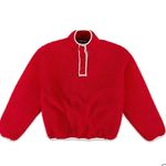 Park Valentines Day Collection Fleece Pullover red Size XL Photo 1