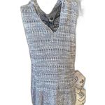 Oddy Boho Sheer Knitted Hooded Long Poncho Size Small​​​ Photo 1