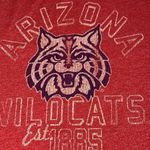 Heather Red Racer Back University of Arizona Wildcats Tank Top Size Small Photo 3