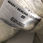 Sofia Vergara Rosa Curvy High Waist Python Ankle Jean Sz. 20 White Print Stretch Photo 6