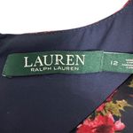 Ralph Lauren Lauren  Floral Dress Cold Shoulder Long Sleeve Party‎ Size 12 Photo 12