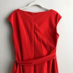 Ralph Lauren LAUREN Faux Wrap Red Cherry Dress Women’s Size 8 NWT Photo 10