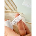 J Crew Factory | NWT | Reversible quilted pullover in Tan White | Sz XS Photo 6