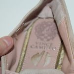 Vince Camuto Pale Pink Suede Espadrille Slip-on Sneakers Size 8.5 Photo 2