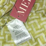 Merona Green & Off White Geometric Zig Zag Long Boho Scarf Photo 4