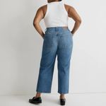 Madewell  The Perfect Vintage Wide Leg Crop Blue Jeans Women’s Plus Size 32 Photo 2