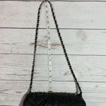 Chico's Quilted Puffer Baguette Black Bag Photo 15