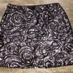 Silence + Noise  NWT brown sequin party mini skirt Photo 5