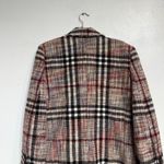Free People  Checked Plaid Woven Jacket Sz S Photo 8