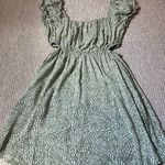 Jessica Simpson  Dress Mint Green Puff Sleeve M Photo 3
