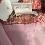NWT Vintage Carlucci Pink Tweed Fully Lined Pea Coat Sz 14 Photo 8