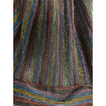 Alexa B Nites Metallic Stripe Cut Out Long Sleeve Party Dress 4 NEW with Tags Photo 6