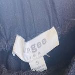 Umgee NWT Black Linen Cotton Fringe Boho Pants Women’s Small Photo 3