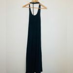 9seed black cotton racer back maxi dress swim cover. One Size Size undefined Photo 2