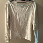 CSB Boat neck long sleeve top White Size XL Photo 0
