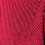 Red Long Sleeve Crop Top Photo 2