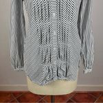 Scotch & Soda  Stripe Pleated Button Down Shirt Photo 3