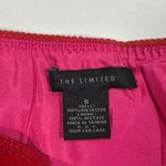 The Limited EUC  Abstract Print A-Line Midi Skirt in‎ Vibrant Pink and Red Small Photo 4