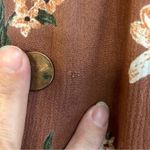 American Eagle  High Waisted Floral Print Pants Size S/P/CH Photo 2