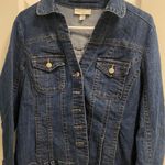 blue jean jacket Photo 0