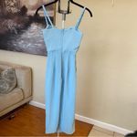 House Of CB  'Jamille' Baby Blue Draped‎ Corset Midi Dress NWOT size XS Photo 8
