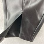 Forever 21 Black Faux Leather Slim Ankle Pant Photo 4